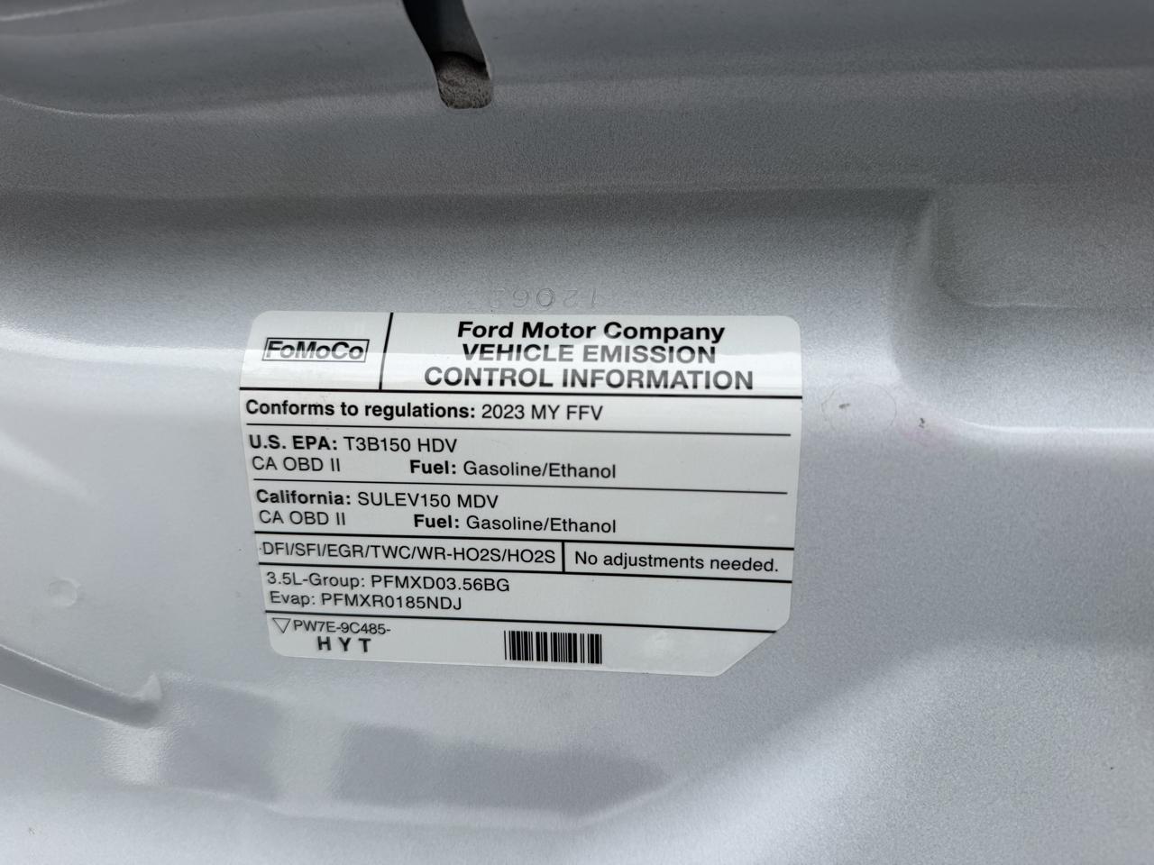 Ford Transit Cargo Van T-250 130" Low Rf 9070 GVWR RWD 2022