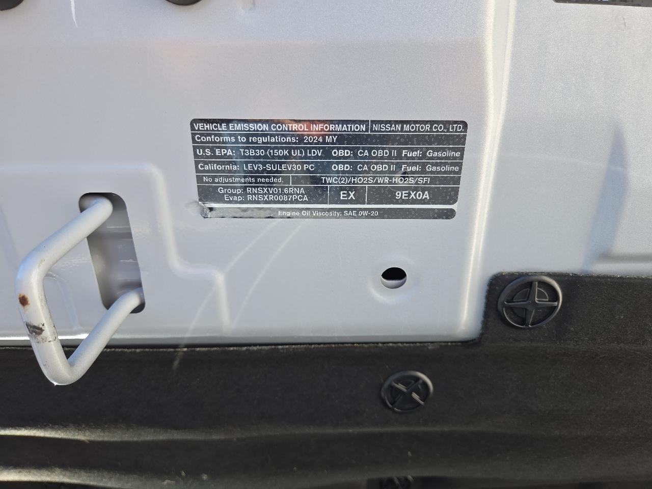 Nissan Versa SV CVT 2024