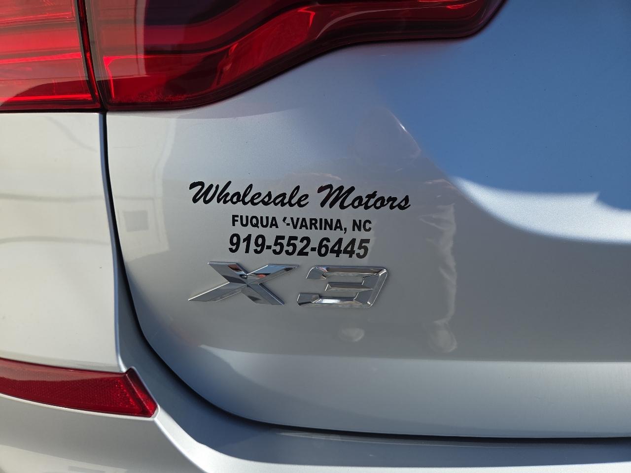 BMW X3 sDrive30i Sports Activity Vehicle 2019