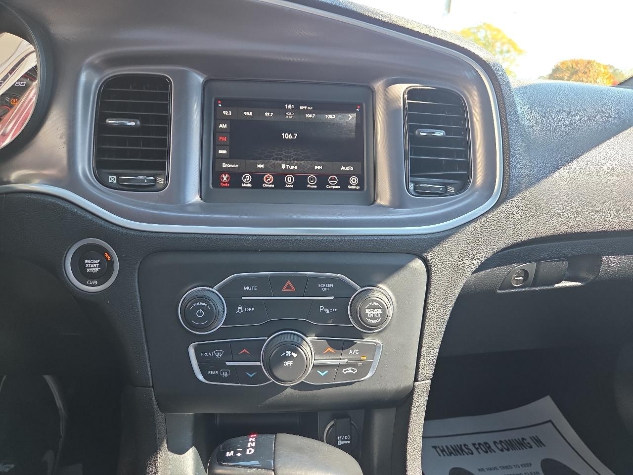 Dodge Charger SXT RWD 2019