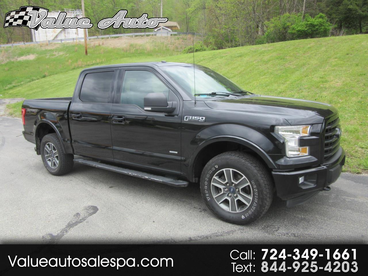 Ford F-150 XLT SuperCrew 5.5-ft. Bed 4WD 2016