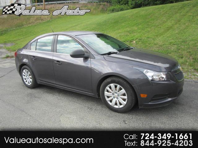 Black (Charcoal) 2011 Chevrolet Cruze Sedan Front-Wheel Drive Automatic