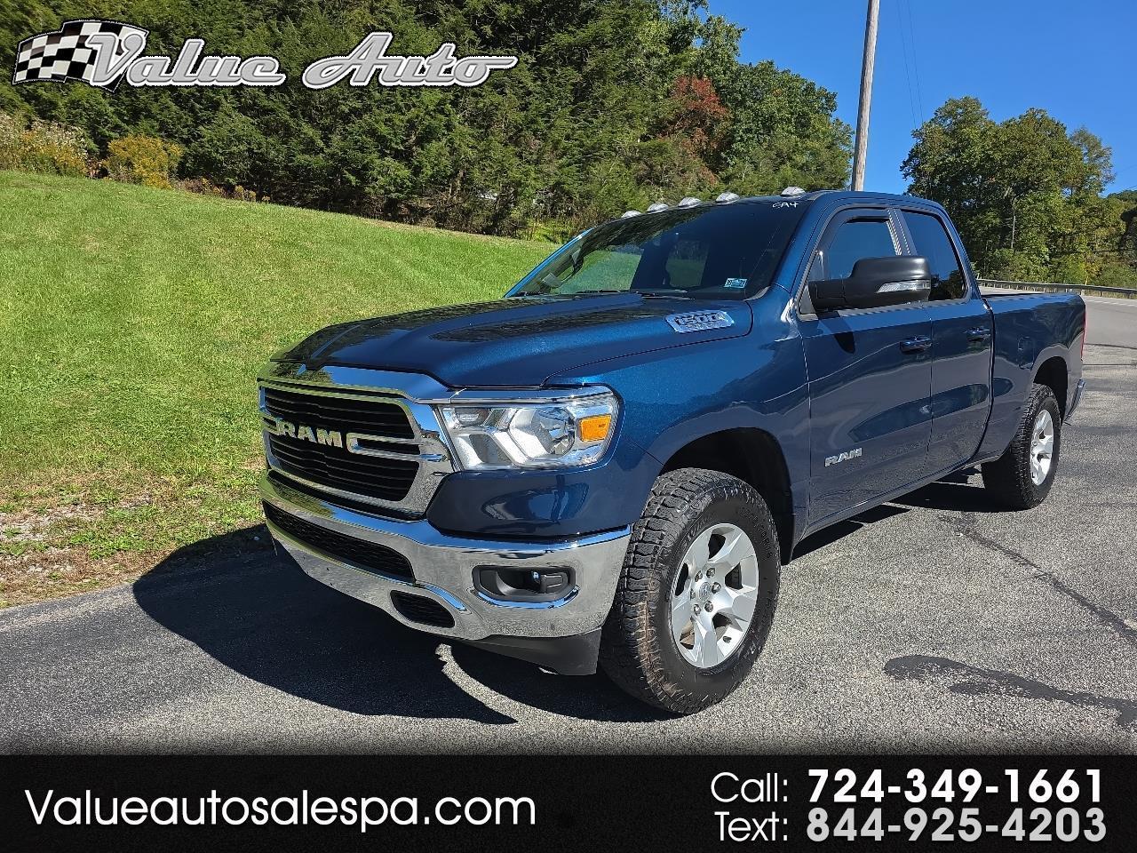 RAM 1500 Big Horn Quad Cab 4WD 2021
