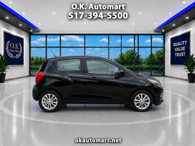 Black 2020 Chevrolet Spark Hatchback Front-Wheel Drive Continuously Variable Transmission