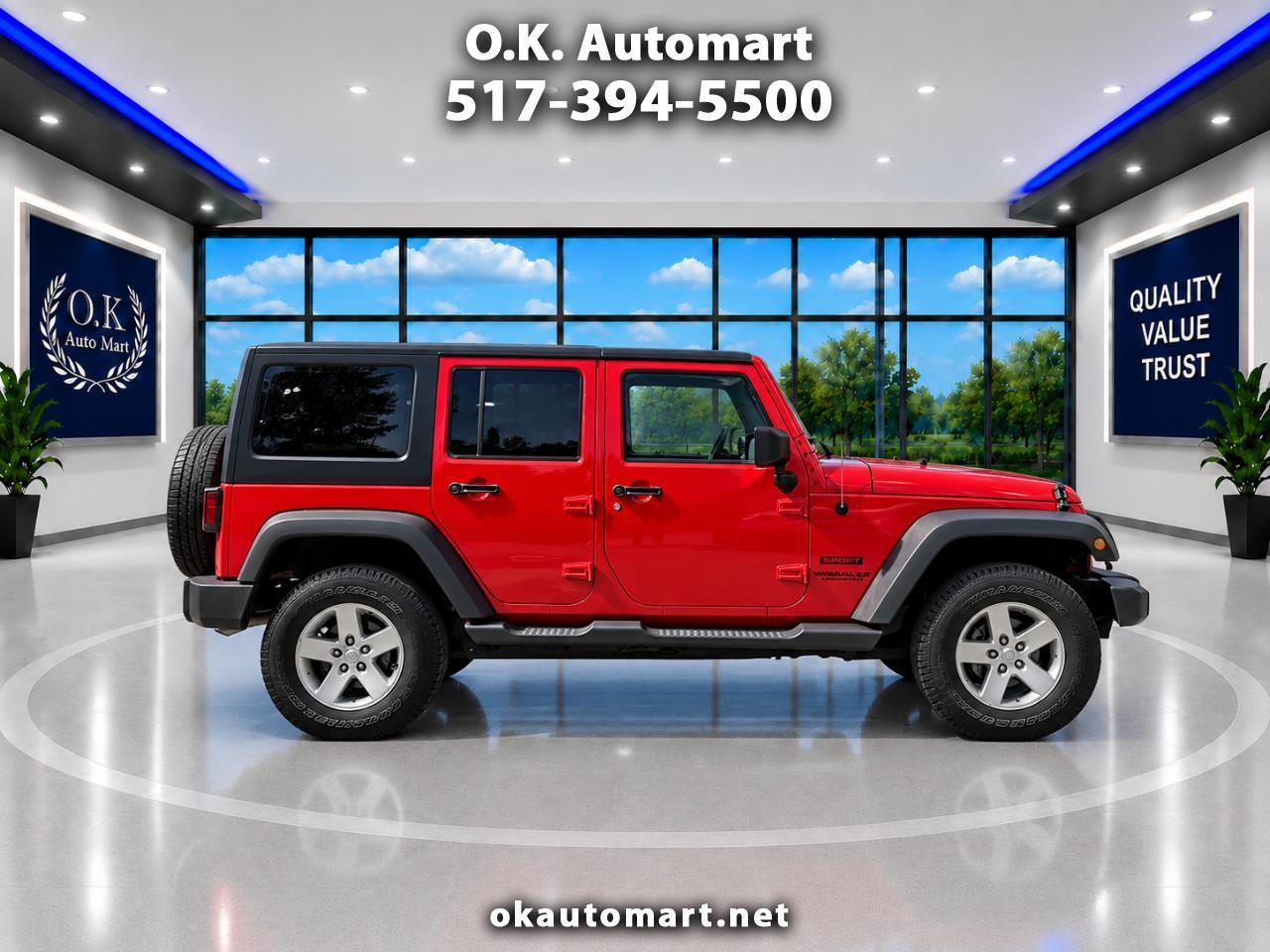 2016 Jeep Wrangler Unlimited