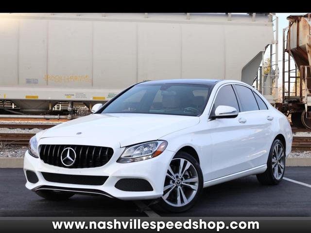White 2018 Mercedes-Benz C-Class C 300 Sedan 4MATIC Sedan All-Wheel Drive Automatic