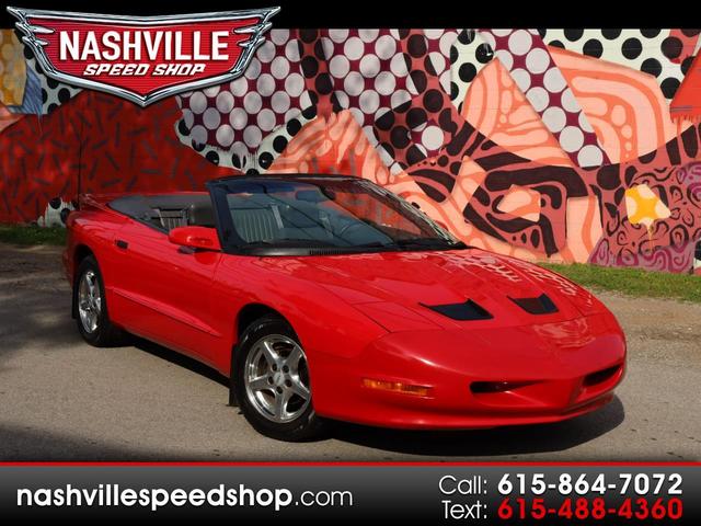 Red 1997 Pontiac Firebird Formula Coupe Rear-Wheel Drive Automatic