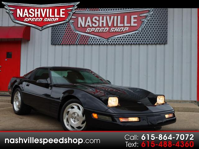 Black 1994 Chevrolet Corvette Coupe RWD Coupe Rear-Wheel Drive Automatic