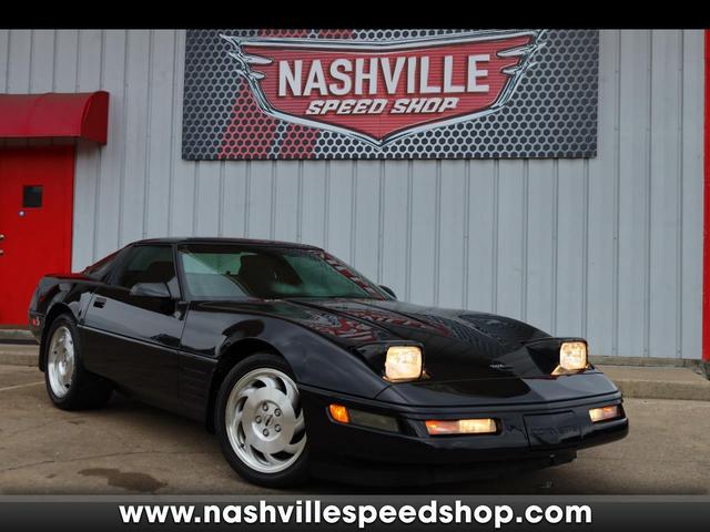 Black 1994 Chevrolet Corvette Coupe RWD Coupe Rear-Wheel Drive Automatic