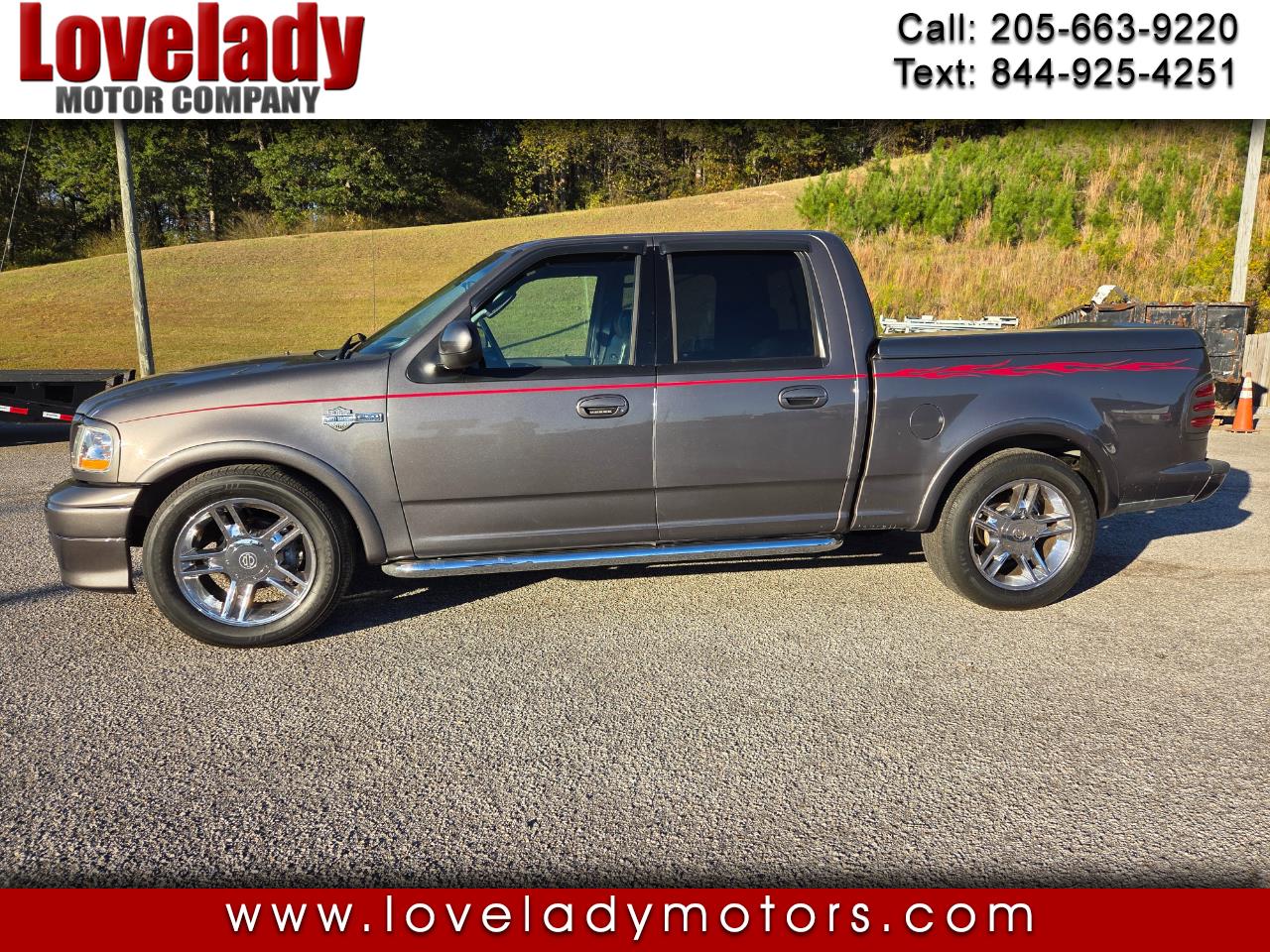 2002 Ford F-150 SuperCrew 139" Harley Davidson