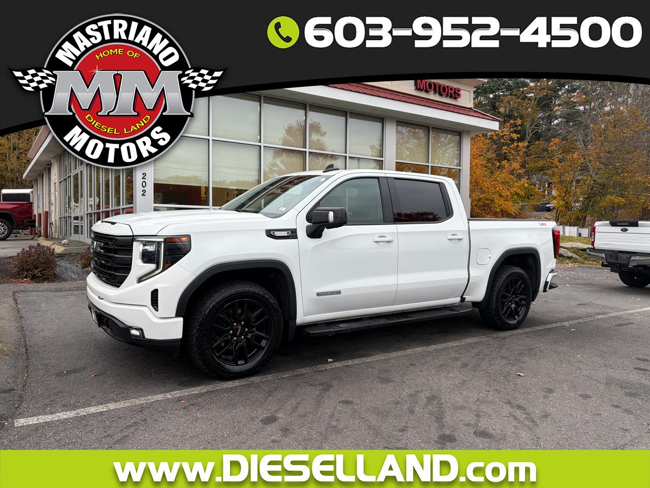 2022 GMC Sierra 1500 LOADED ELEVATION 3.0L DURAMAX TURBO DIESEL!!