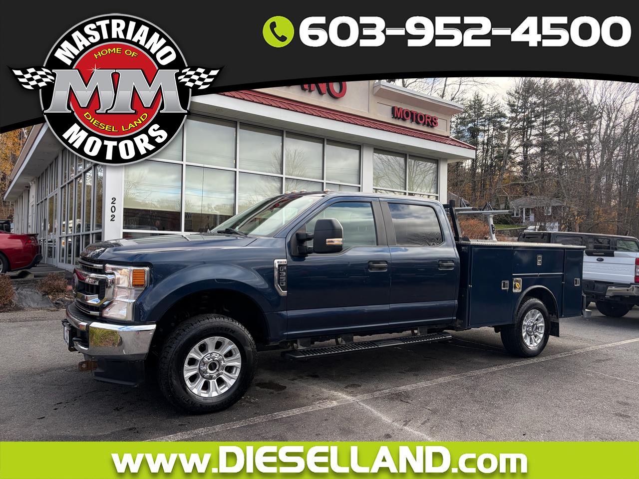 2020 Ford Super Duty F-350 SRW 4X4 CREW CAB CM TRUCK BEDS LOCKING UTILITY BOX!!