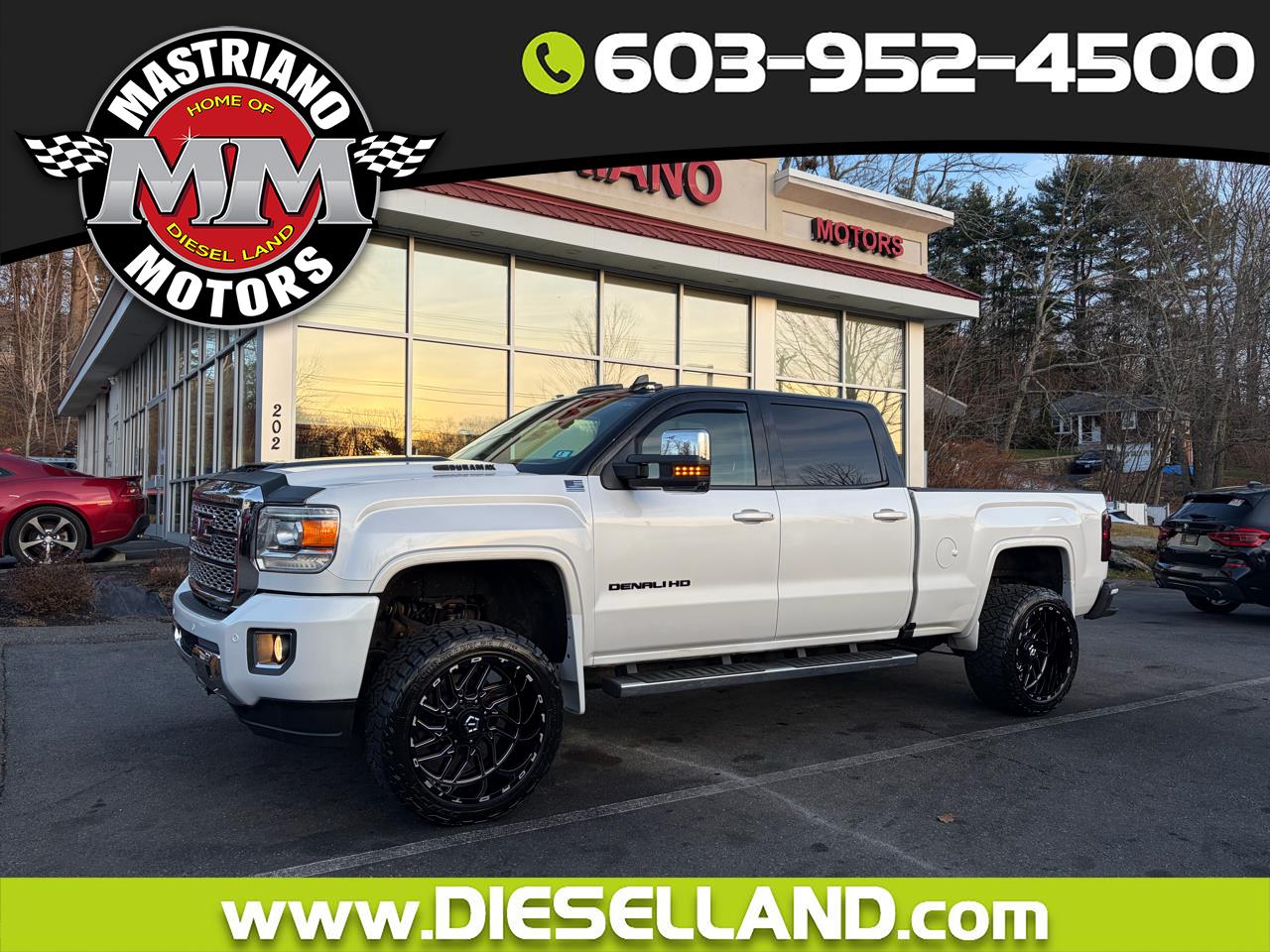 2018 GMC Sierra 3500HD WOW 4X4 LOADED DENALI 6.6L L5P DURAMAX DIESEL!!!