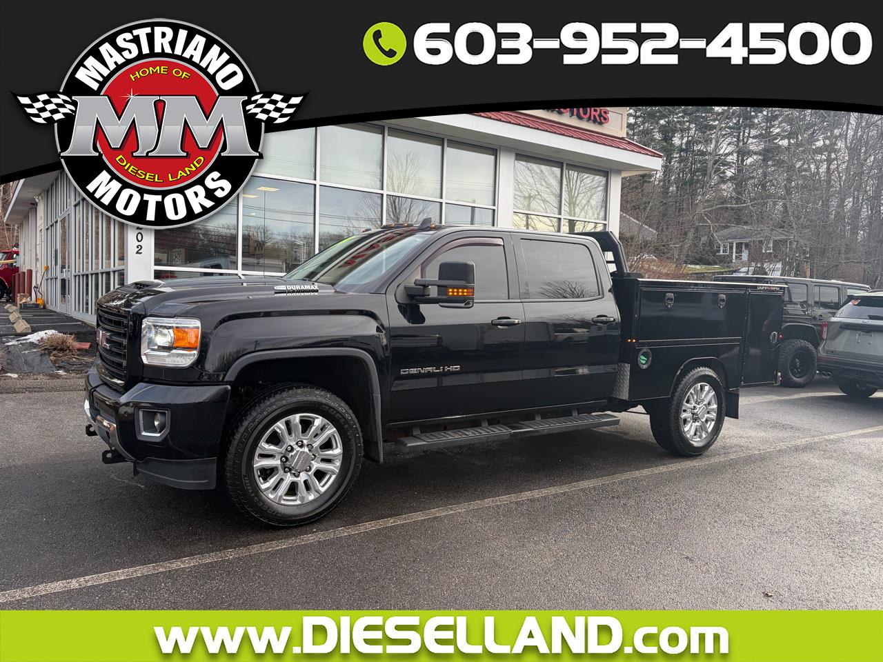 2017 GMC Sierra 2500HD 4X4 DENALI 6.6L L5P DURAMAX DIESEL DURAMAG UTILITY
