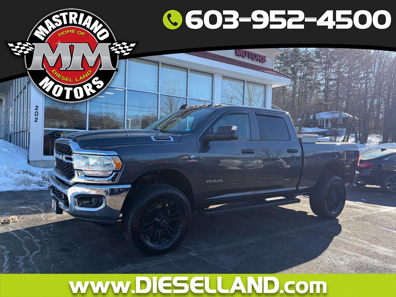 2020 RAM 2500 20" WHEELS CREW CAB 6.7L CUMMINS DIESEL