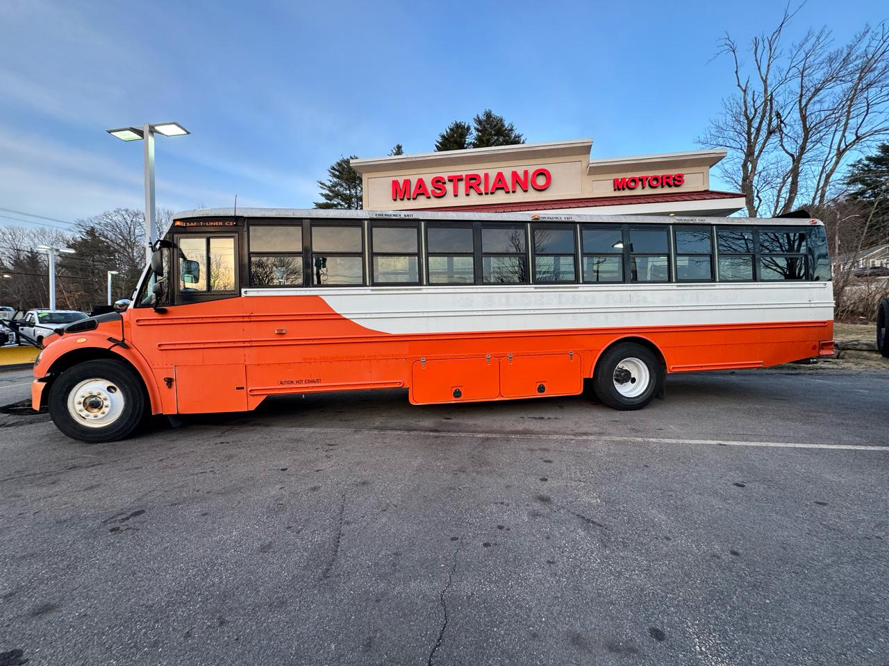 Freightliner B2 Bus Chassis  2009