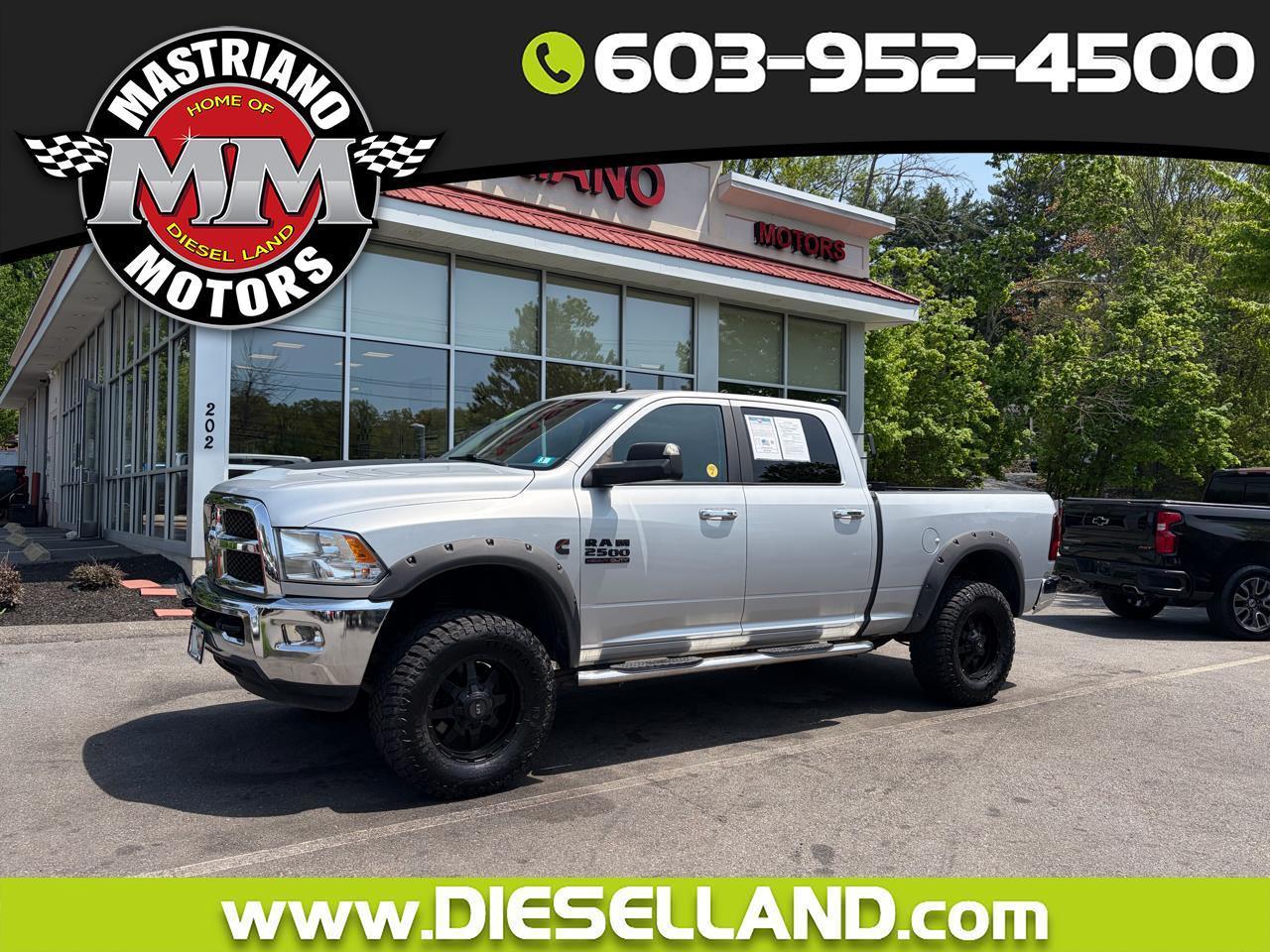 2017 RAM 2500 4X4 CREW 6.7L CUMMINS DIESEL ONLY 58K MILES!!!