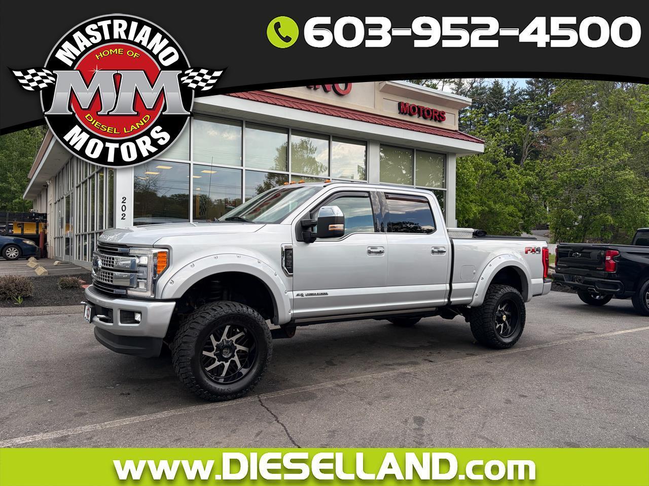 2018 Ford Super Duty F-250 SRW 4X4 PLATINUM 6.7L POWERSTROKE DIESEL 55K MILES!!!