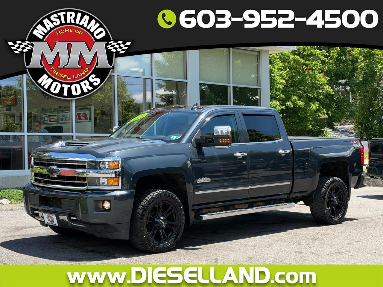 2019 Chevrolet Silverado 3500HD L5P DURAMAX DIESEL HIGHCOUNTRY !!!