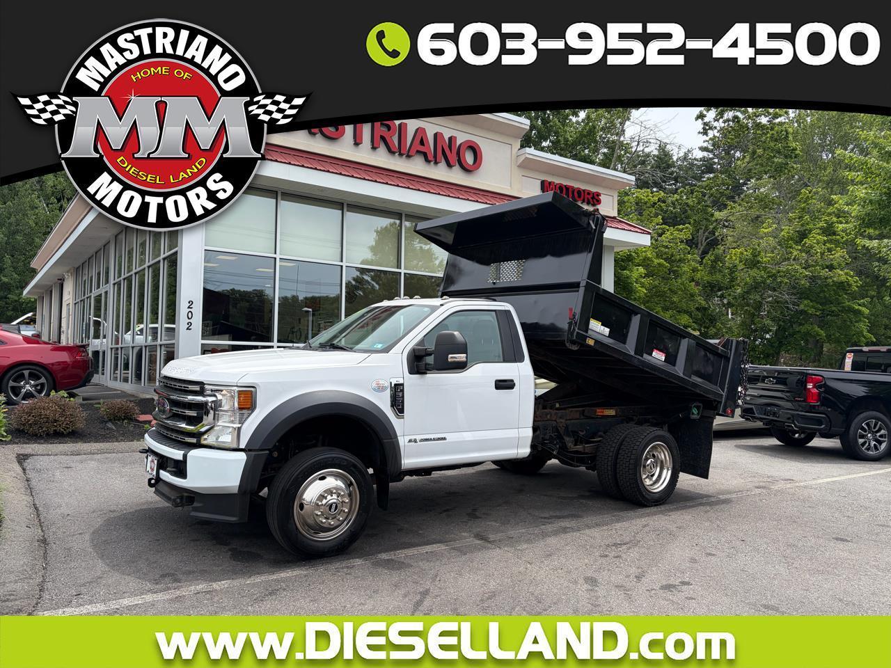 2020 Ford Super Duty F-550 DRW 4X4 6.7L POWERSTROKE DIESEL DUMP ONLY 55K MILES!!