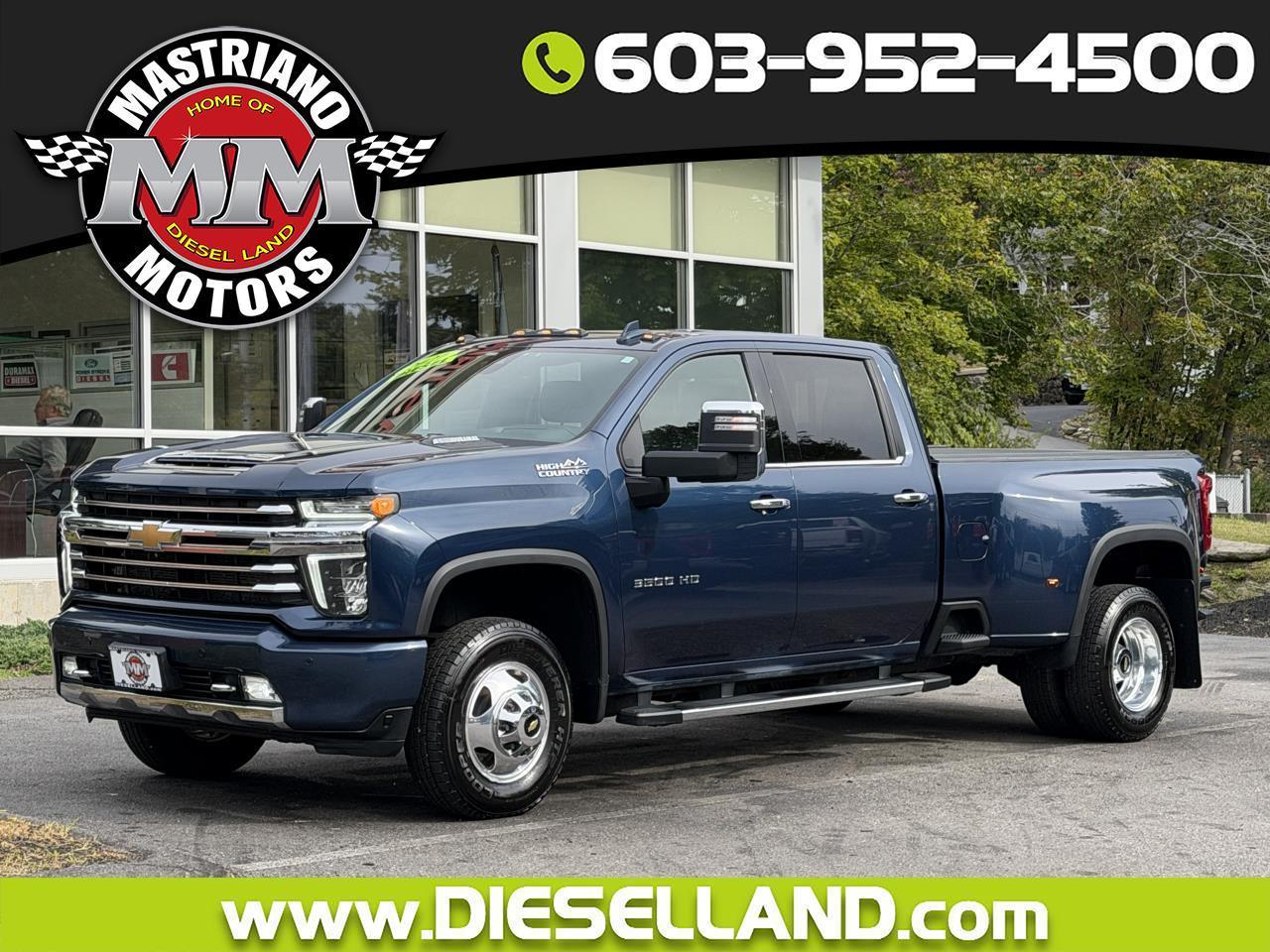 2021 Chevrolet Silverado 3500HD 4WD High Country Duramax Diesel Loaded Rare Truck
