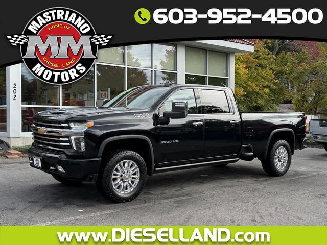 Black 2022 Chevrolet Silverado 3500HD Pickup Truck Four-Wheel Drive Automatic