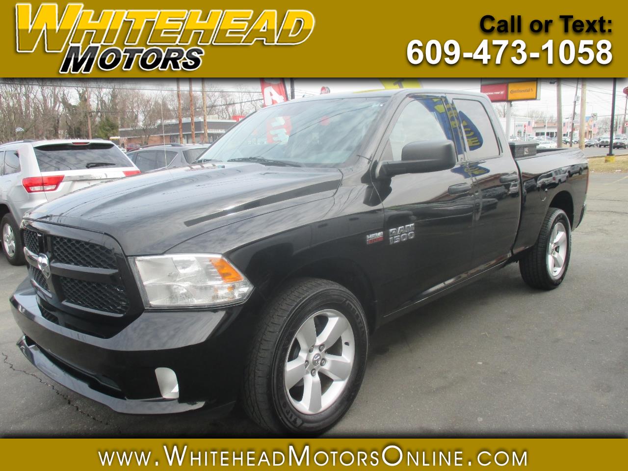 Used 2014 RAM 1500 4WD Quad Cab 140.5" Express for Sale in Trenton