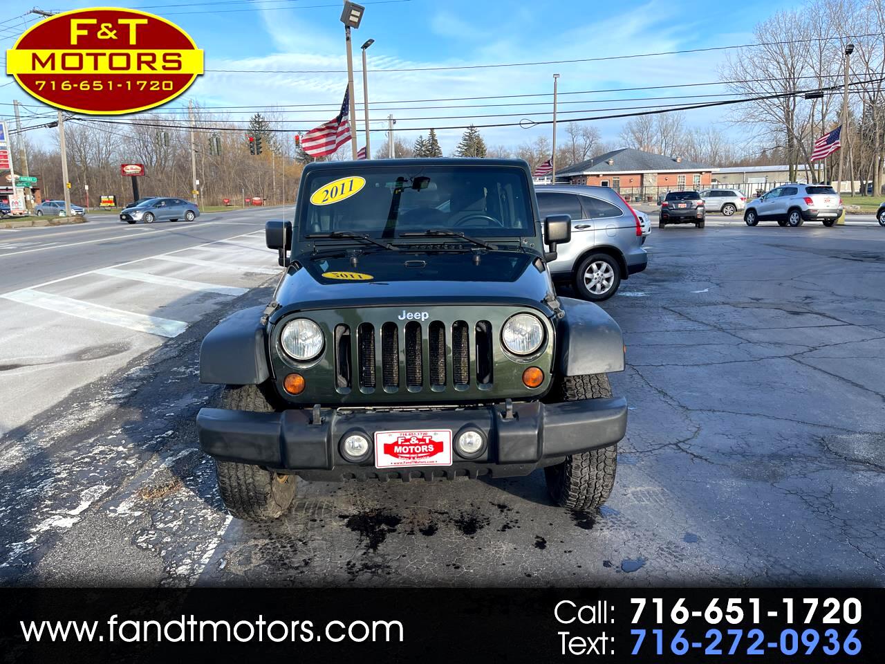 2011 Jeep Wrangler Unlimited 4WD 4dr Sport