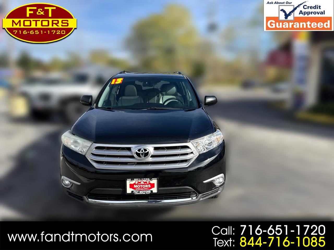2013 Toyota Highlander 4WD 4dr V6 (Natl)