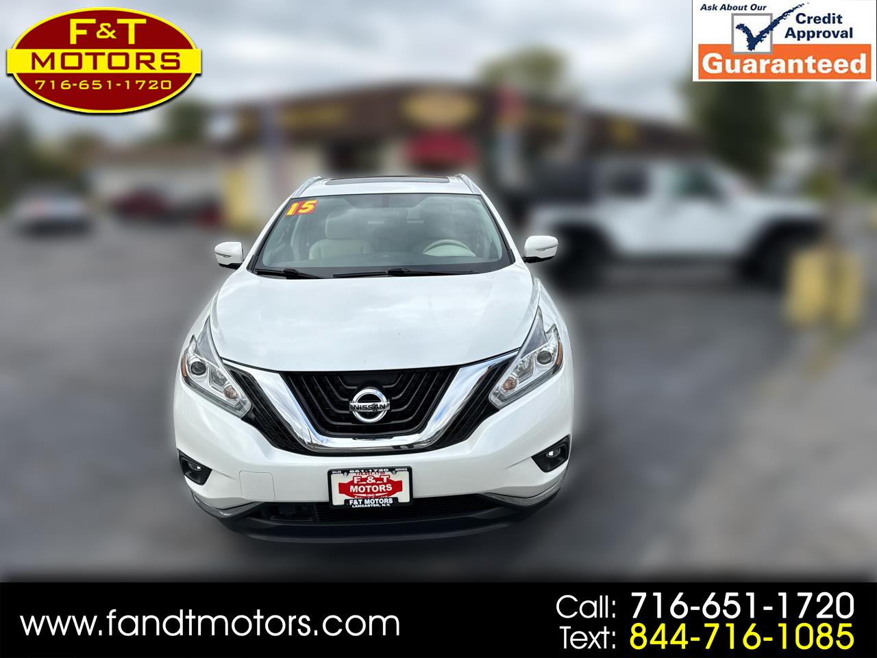 2015 Nissan Murano AWD 4dr SL