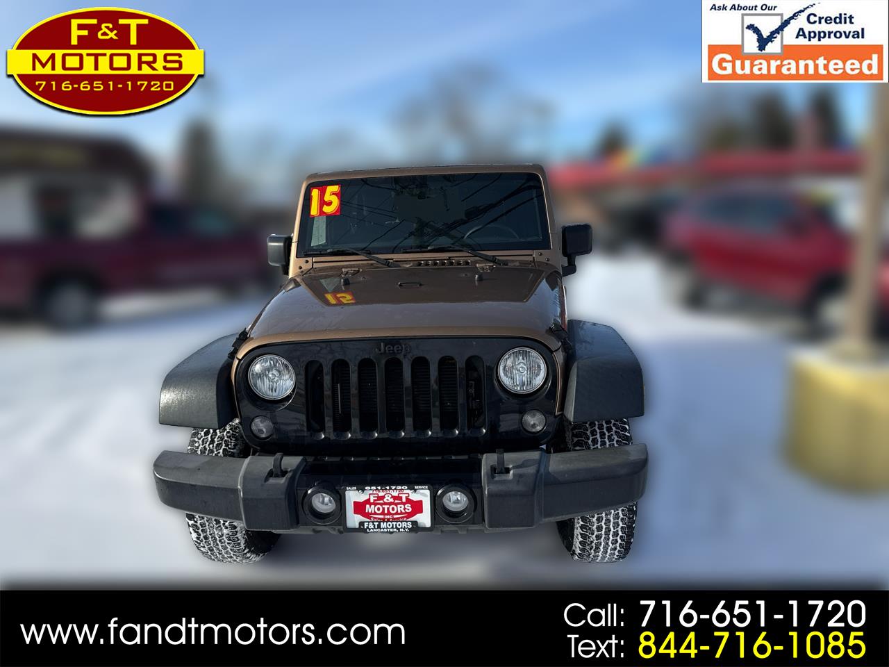 2015 Jeep Wrangler 4WD 2dr Willys Wheeler