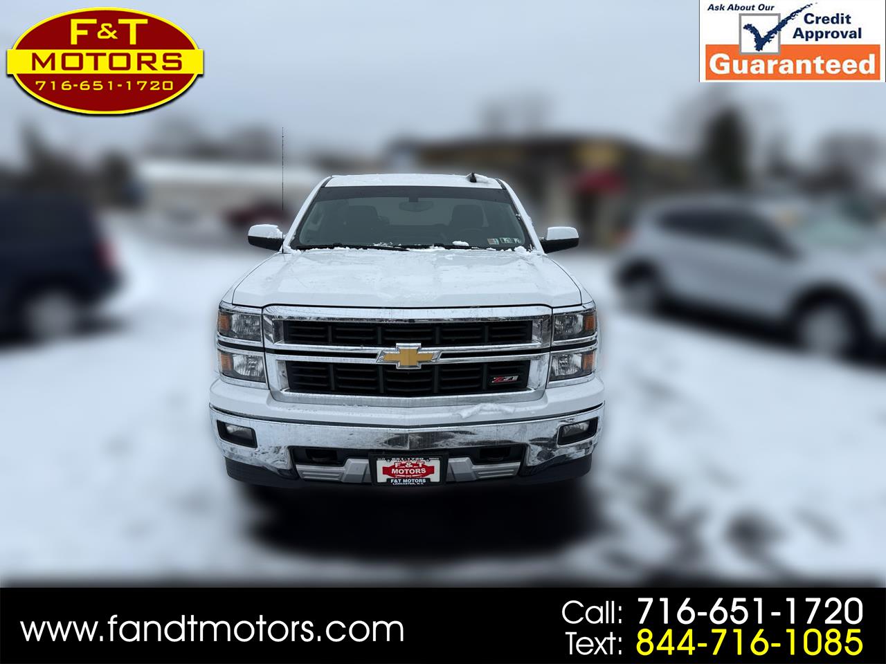 2015 Chevrolet Silverado 1500 4WD Crew Cab 143.5" LT w/2LT