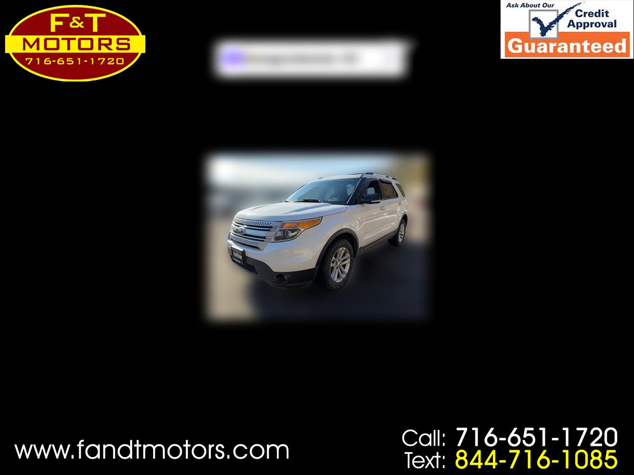 2015 Ford Explorer 4WD 4dr XLT