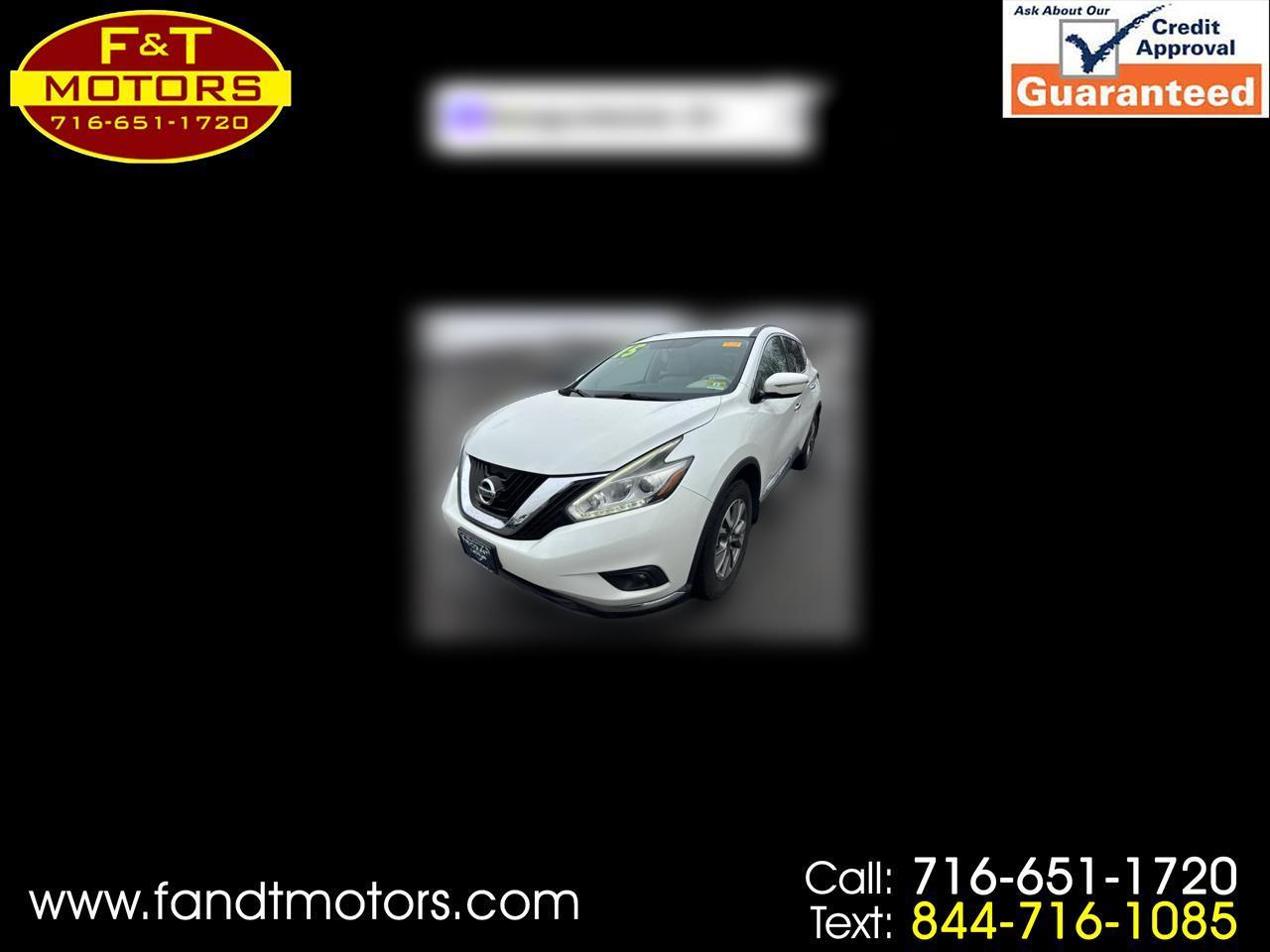 2015 Nissan Murano AWD 4dr SV