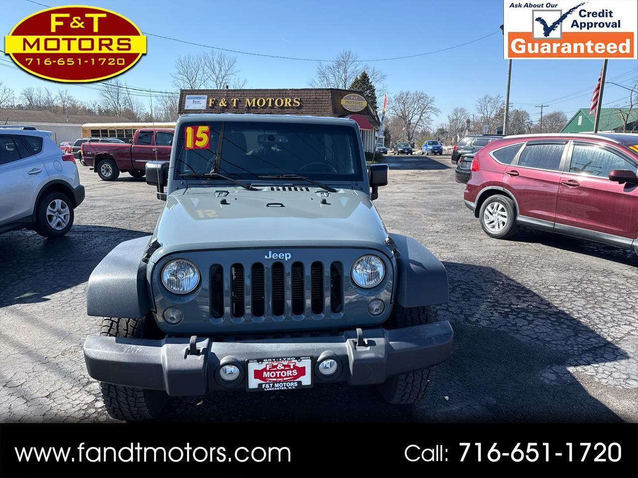 2015 Jeep Wrangler Unlimited Sport 4WD