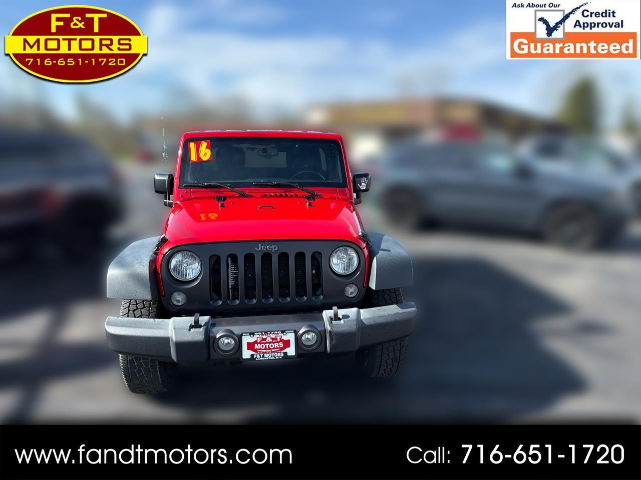 2016 Jeep Wrangler Unlimited Sport 4WD