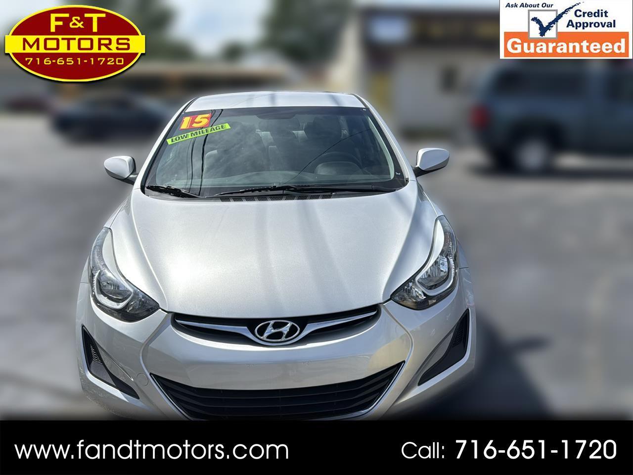 2015 Hyundai Elantra SE 6AT