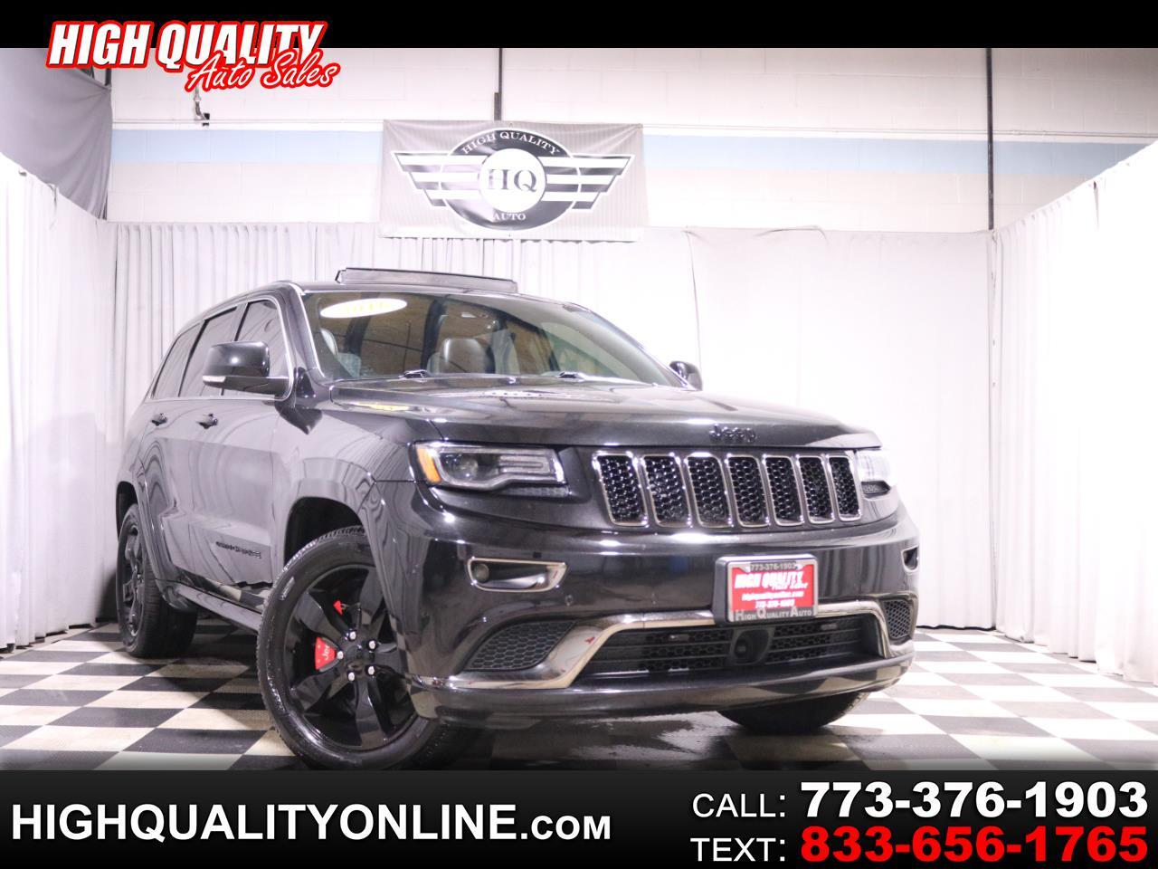 Jeep Grand Cherokee 4dr Overland 4WD 2016