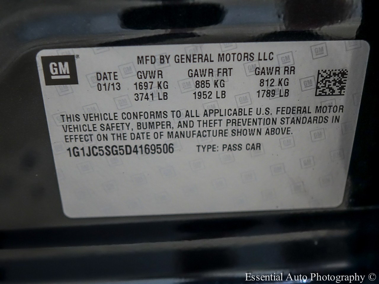 Chevrolet Sonic LT Auto Sedan 2013