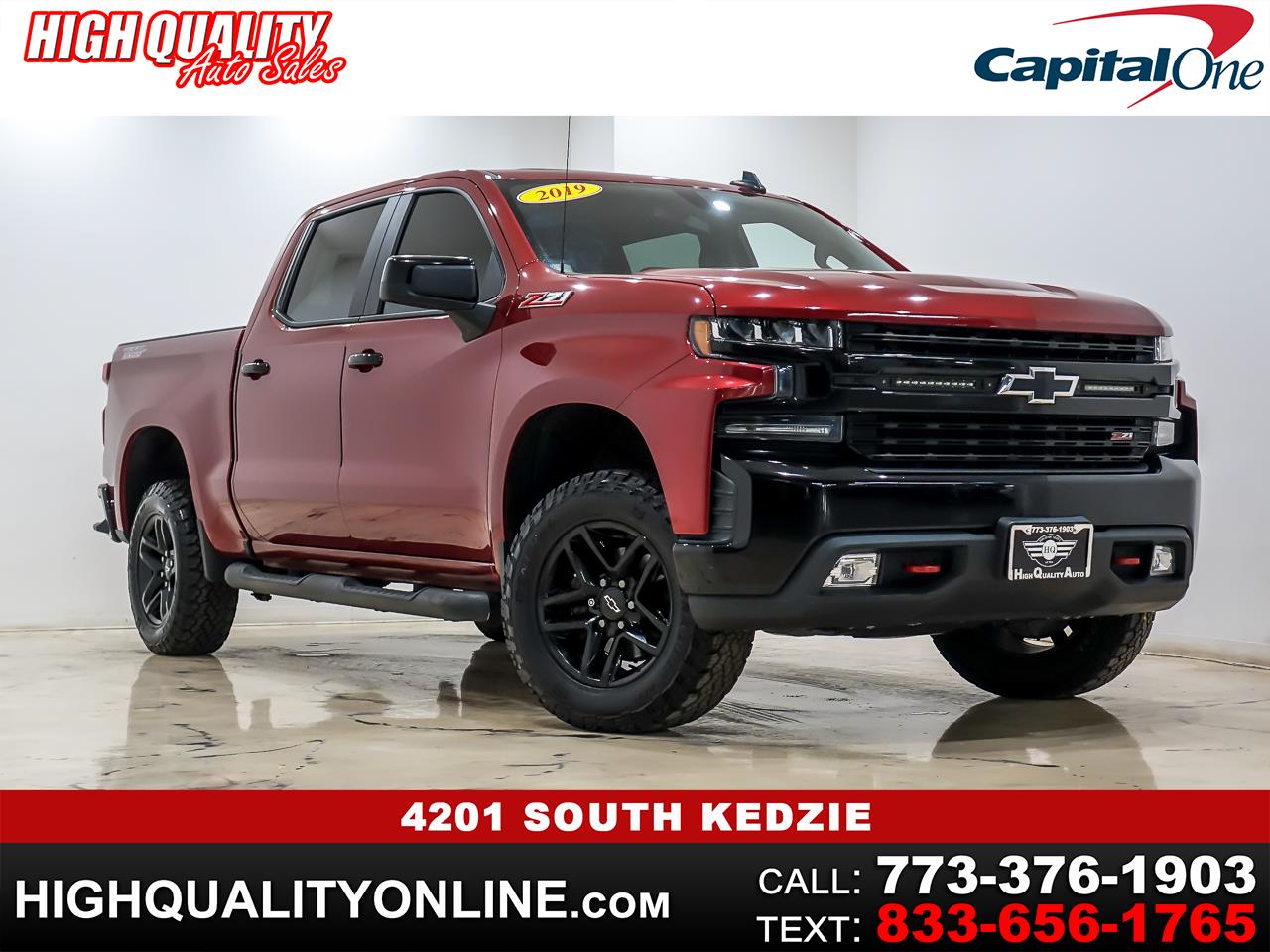 2019 Chevrolet Silverado 1500 LT Trail Boss Crew Cab 4WD