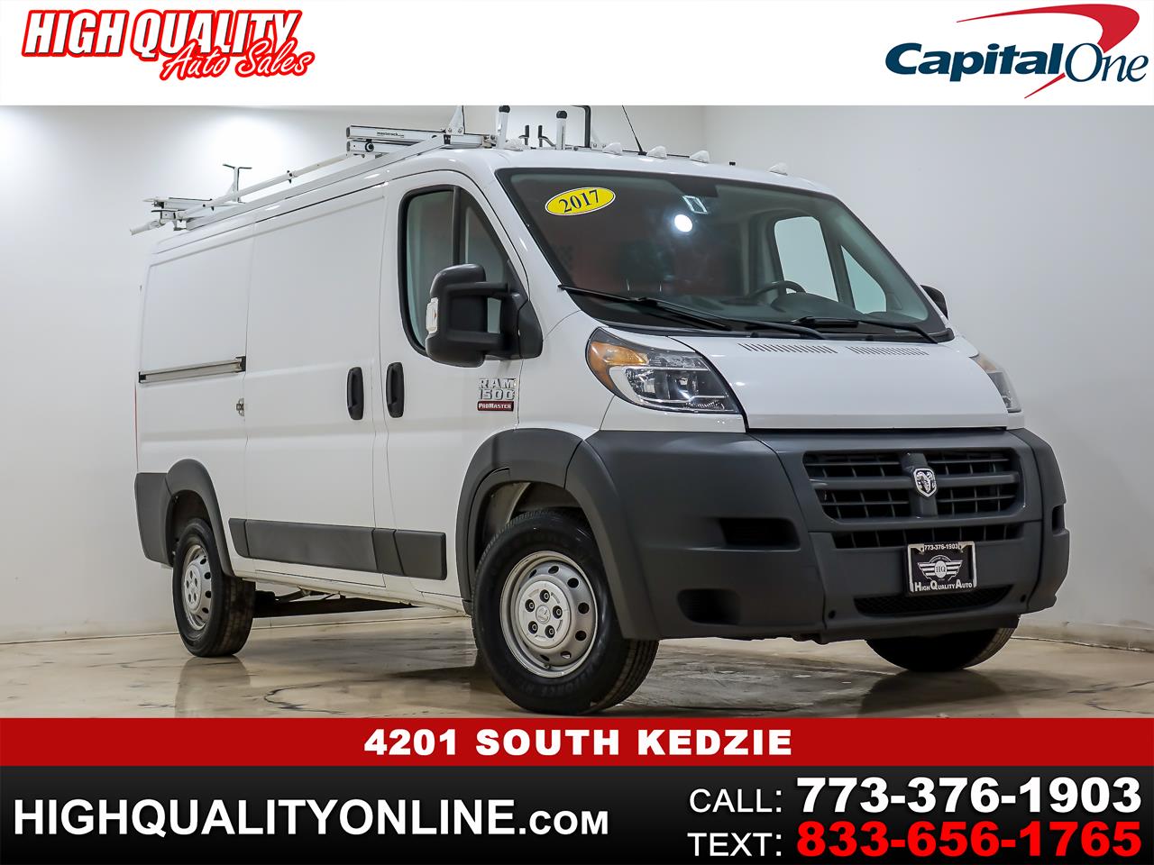 2017 RAM Promaster 1500 Low Roof Tradesman 136-in. WB