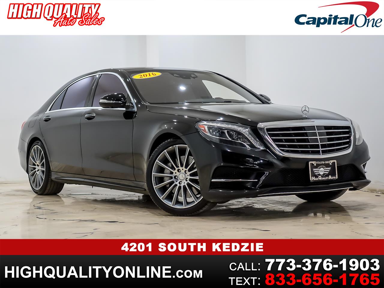 2016 Mercedes-Benz S-Class S550