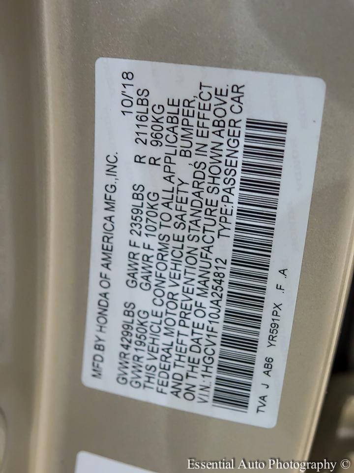 Honda Accord LX CVT 2018