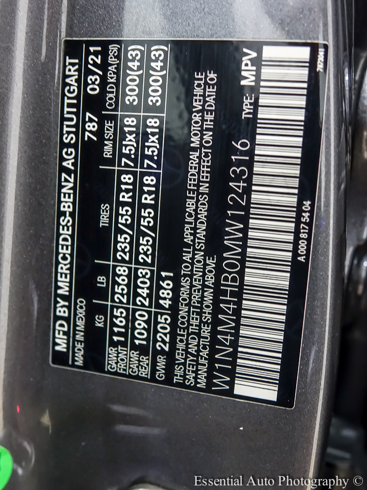 Mercedes-Benz GLB-Class GLB 250 4MATIC 2021