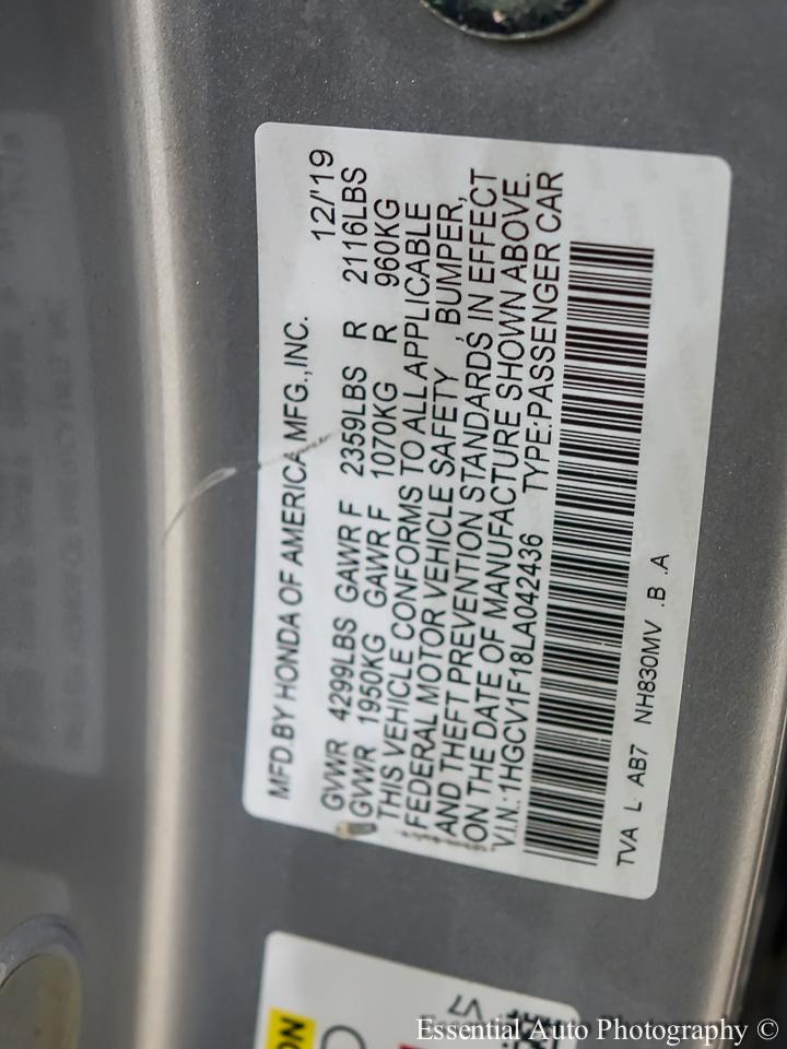 Honda Accord LX CVT 2020