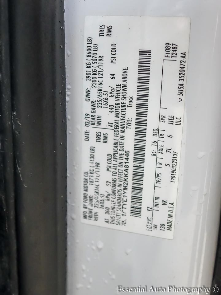 Ford Transit 150 Van Low Roof w/Sliding Pass. 130-in. WB 2019