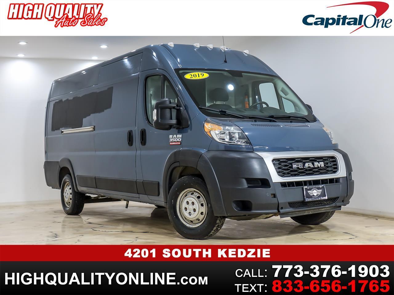 2019 RAM Promaster 3500 High Roof w/Extended Length