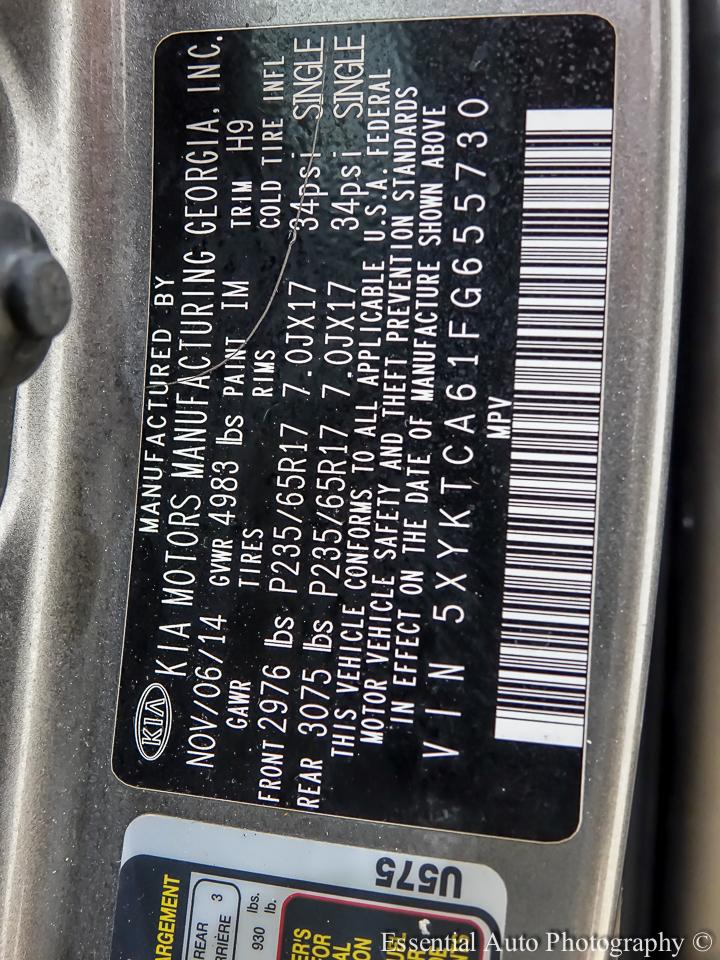 Kia Sorento LX AWD 2015