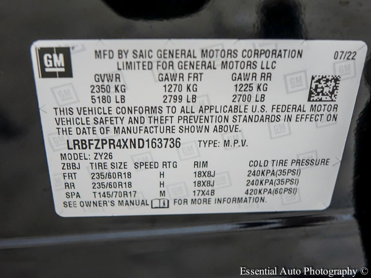 Buick Envision Essense AWD 2022