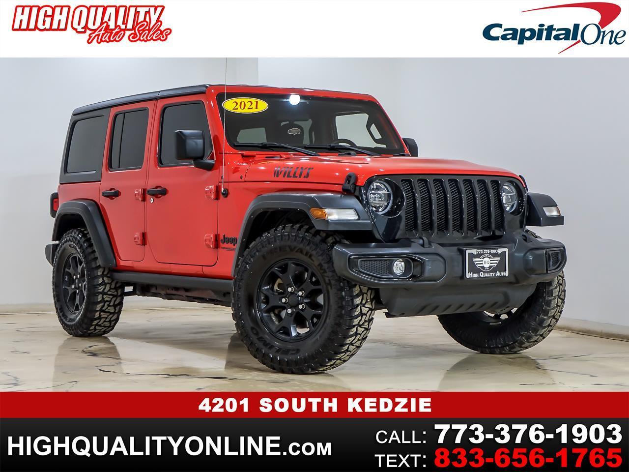 2021 Jeep Wrangler Unlimited Willys 4x4